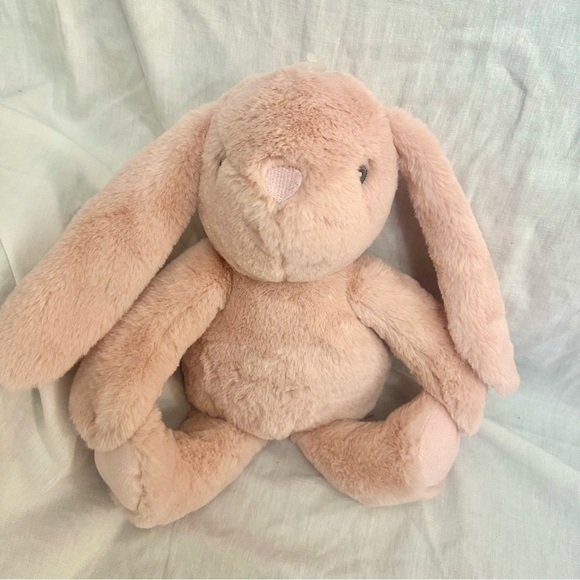 NWOT Parents Choice Bunny Plush Soft Pink Rabbit Stuffed Animal Long Ears Easter - Picture 1 of 2